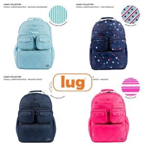 Lug Legacy Collection Puddle Jumper Backpack NWT